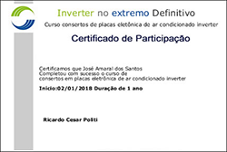 Certificado de Participação - Inverter no Extremo Definitivo